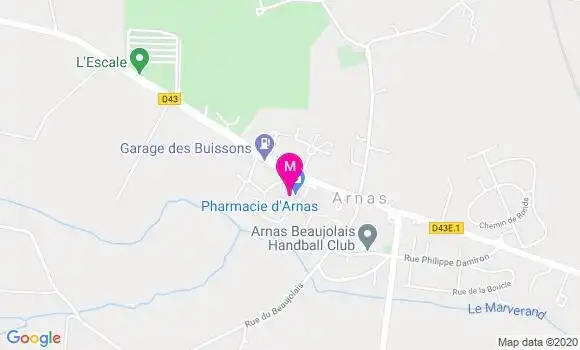 Localisation Dr Cecilia Chancerel