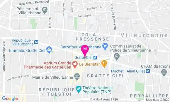 Localisation Dr Valentin Kouyoumdjian
