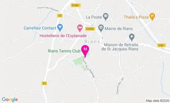 Localisation Dr Nicolas Zavisic