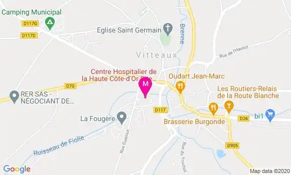 Localisation Dr Alexandre Jouini