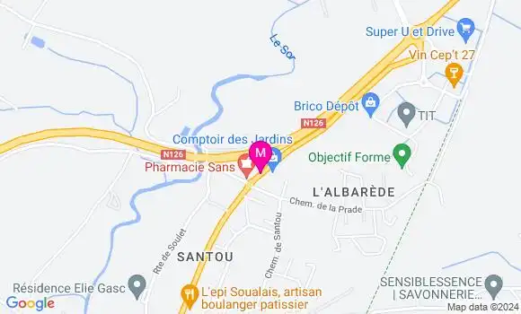 Localisation Dr Fanny Mariambourg