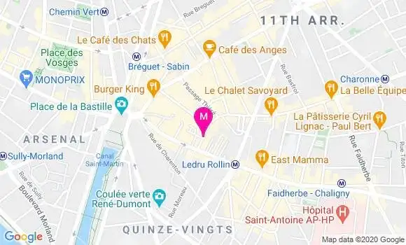 Localisation Dr Philippe Otmesguine