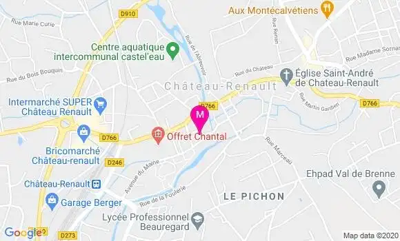 Localisation Dr Leslie Ernault