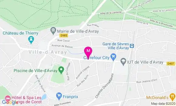 Localisation Dr Erwan Genty