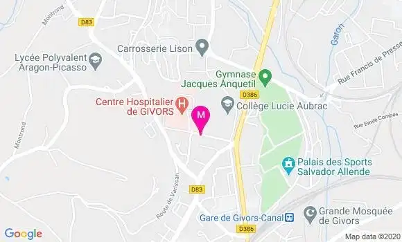 Localisation Dr Mohamed Amine Chemseddine