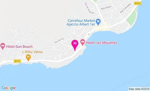 Localisation Dr Marie Coeurveille Pedulla
