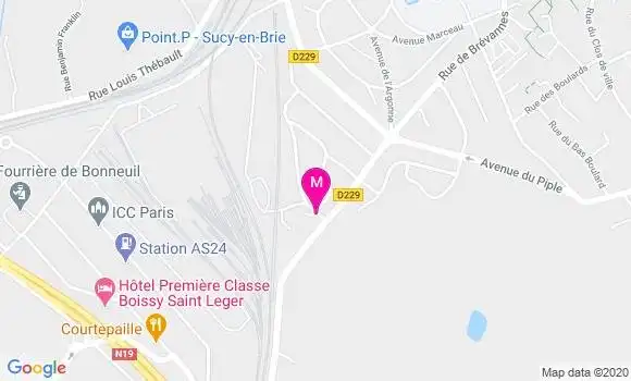 Localisation Dr Veronique Pierrain