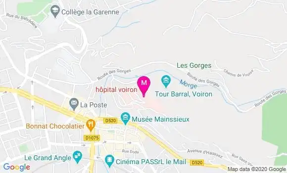 Localisation Dr Mathilde Guillaume