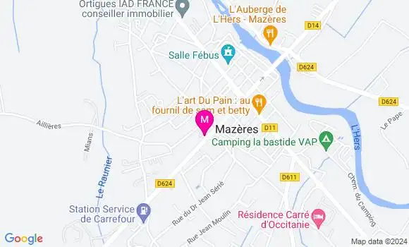 Localisation Dr Camille Houlbert