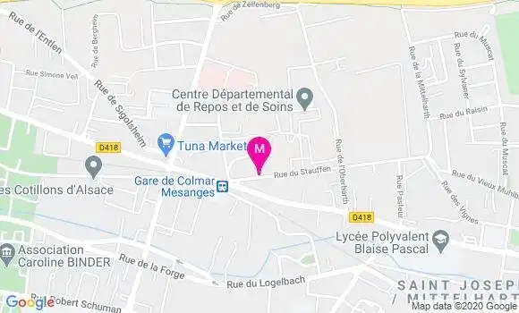 Localisation Dr Elodie Gapp Born