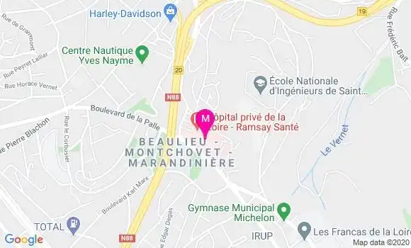 Localisation Dr Sofiane Benhadji