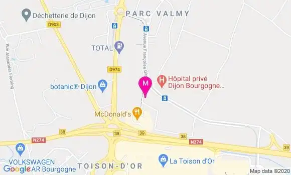 Localisation Dr Clelia Buchs