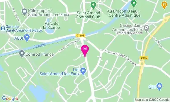 Localisation Dr Luc Garcette