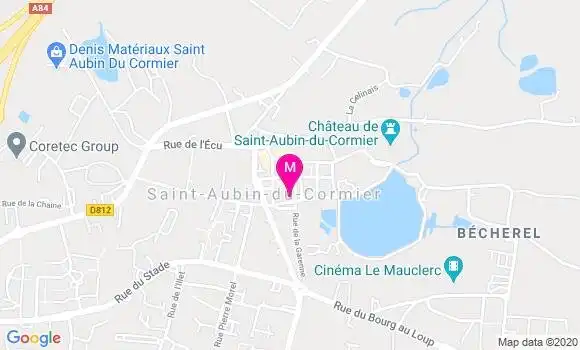 Localisation Dr Alain Texier