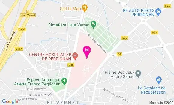 Localisation Dr Stephane Renaud