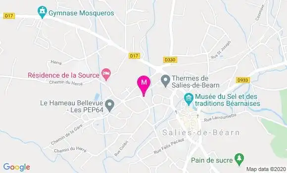 Localisation Dr Valerie Le Breton