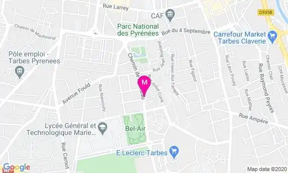 Localisation Dr Mouharam Damaj