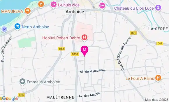 Localisation Dr Maxence Leclerc