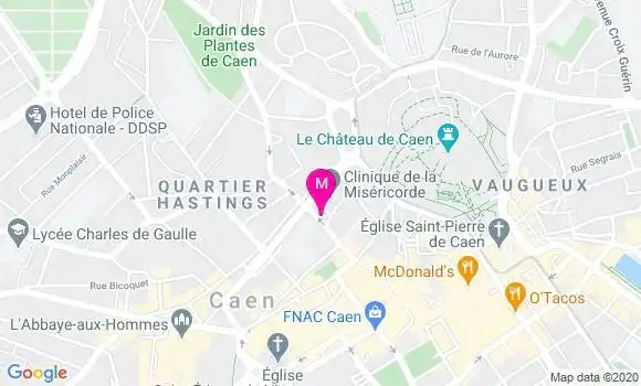 Localisation Dr Nicolas Dossmann