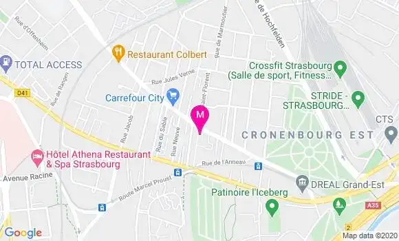 Localisation Dr Lucile Ratheau
