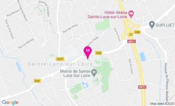Localisation Dr Audrey Lafitte