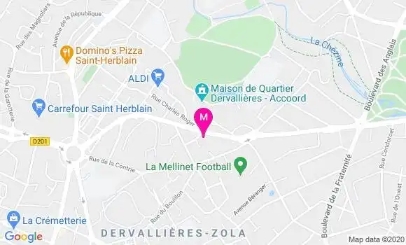 Localisation Dr Aurelie Bauguion
