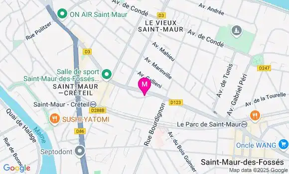 Localisation Dr Anne Laure Dubois
