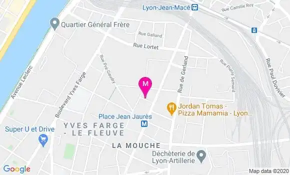 Localisation Dr Olivier Menard