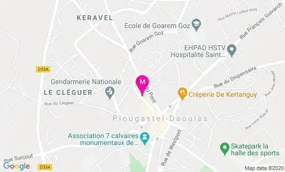Localisation Dr Sarah Laurent