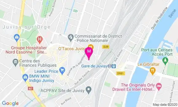 Localisation Dr Steeven Helou