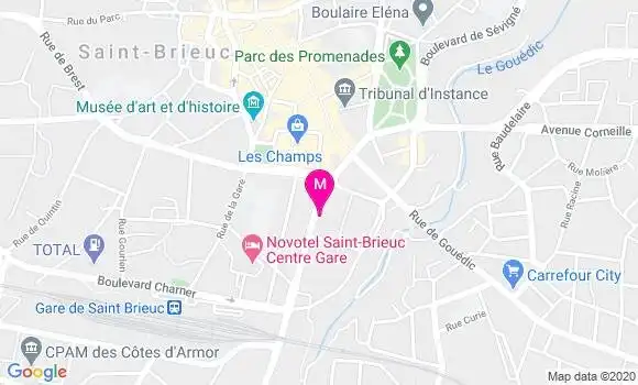 Localisation Dr Anne Le Guillou