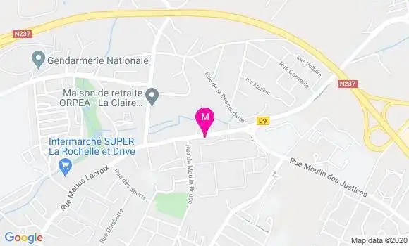 Localisation Dr Emmanuelle Teyssedre