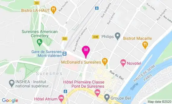 Localisation Dr Florence Cherrier
