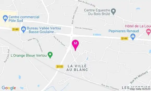 Localisation Dr Caroline Dornier