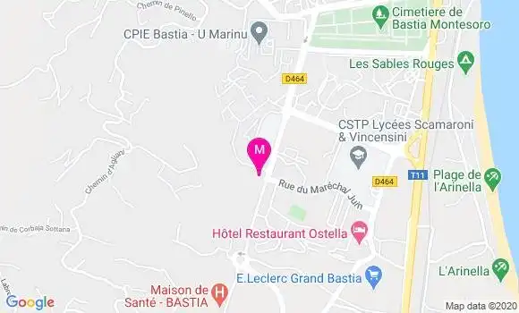Localisation Dr Bernard Semidei