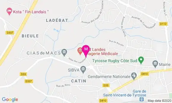Localisation Dr Sebastien Cadier