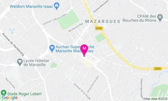 Localisation Dr Claire Leman Sarrat