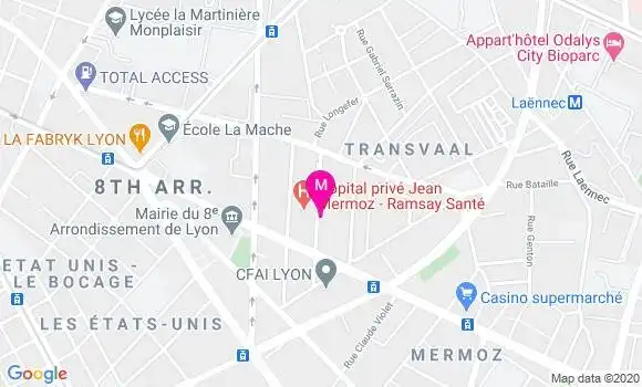 Localisation Dr Jean Etienne Terrier