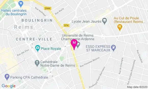 Localisation Dr Yohann Renard