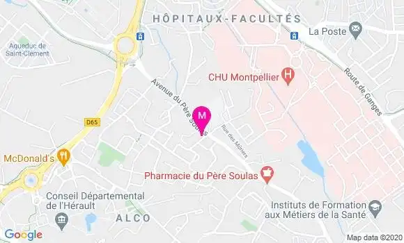Localisation Dr Guillaume Marien