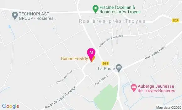 Localisation Dr Carole Mina Sanchez