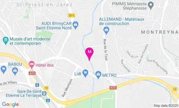 Localisation Dr Aurelie Beneton