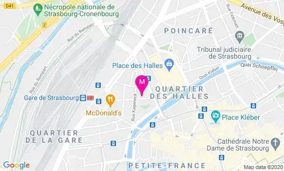Localisation Dr Camille Brand