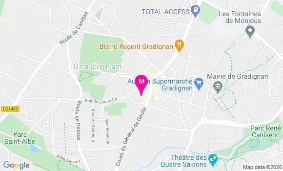 Localisation Dr Marjorie Debray