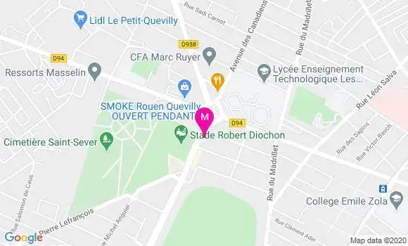 Localisation Dr Manon Lerebours
