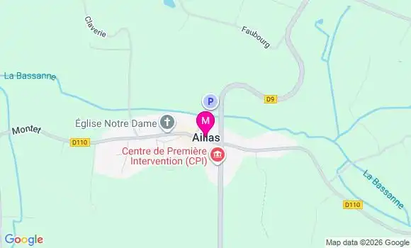Localisation Dr Alizee Laffargue