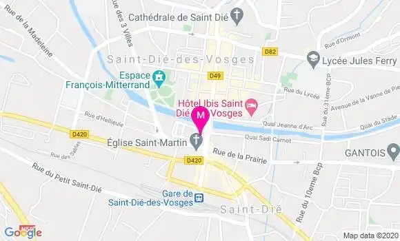 Localisation Dr Lemuel Gegout