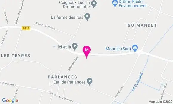 Localisation Dr Sophie Ramel
