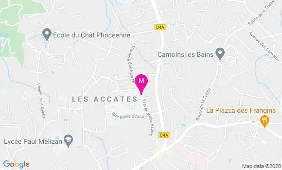 Localisation Dr Florence Isoard