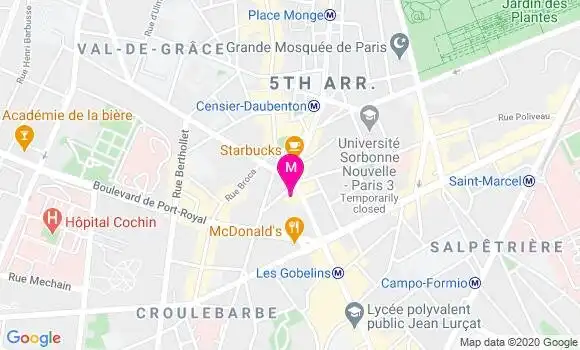 Localisation Dr Philippe Degravi